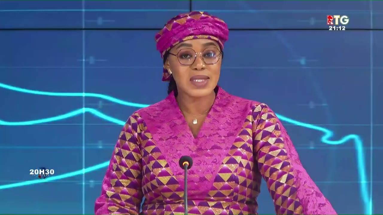 JT DE 20H30  DU 21 FEVRIER 2026 ''LES ÉDITIONS DE LA RTG GUINÉE 224