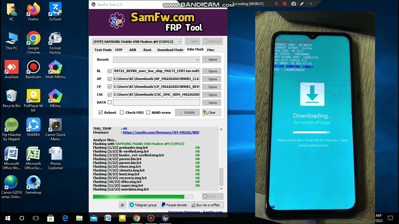 Samsung M02 (SM-M022G) Only Official Released Binaries Are Allowed To Be Flashed Boot Problem Fix
