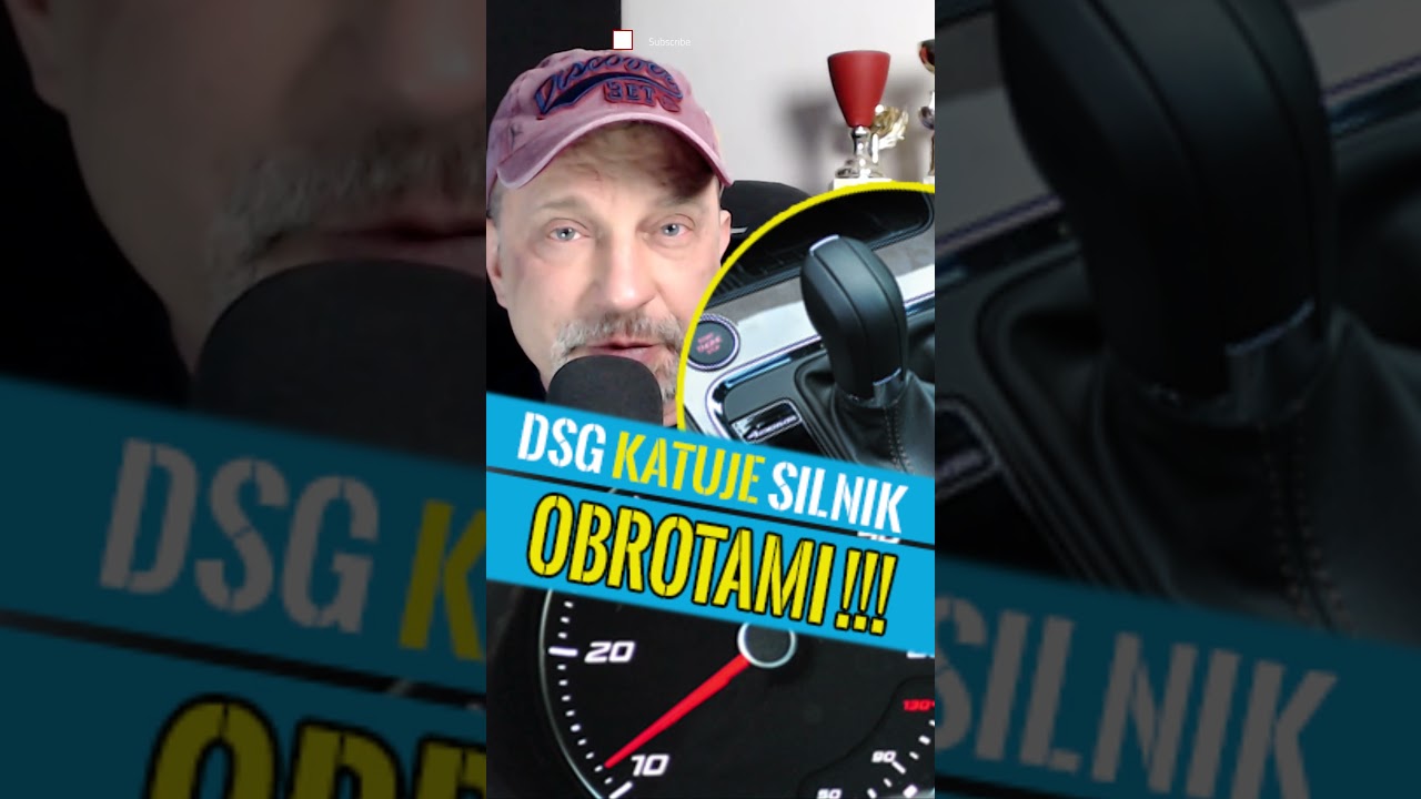 Za niskie obroty w autach z DSG to poważny problem! M&oacute;wię co z tym można zrobić.