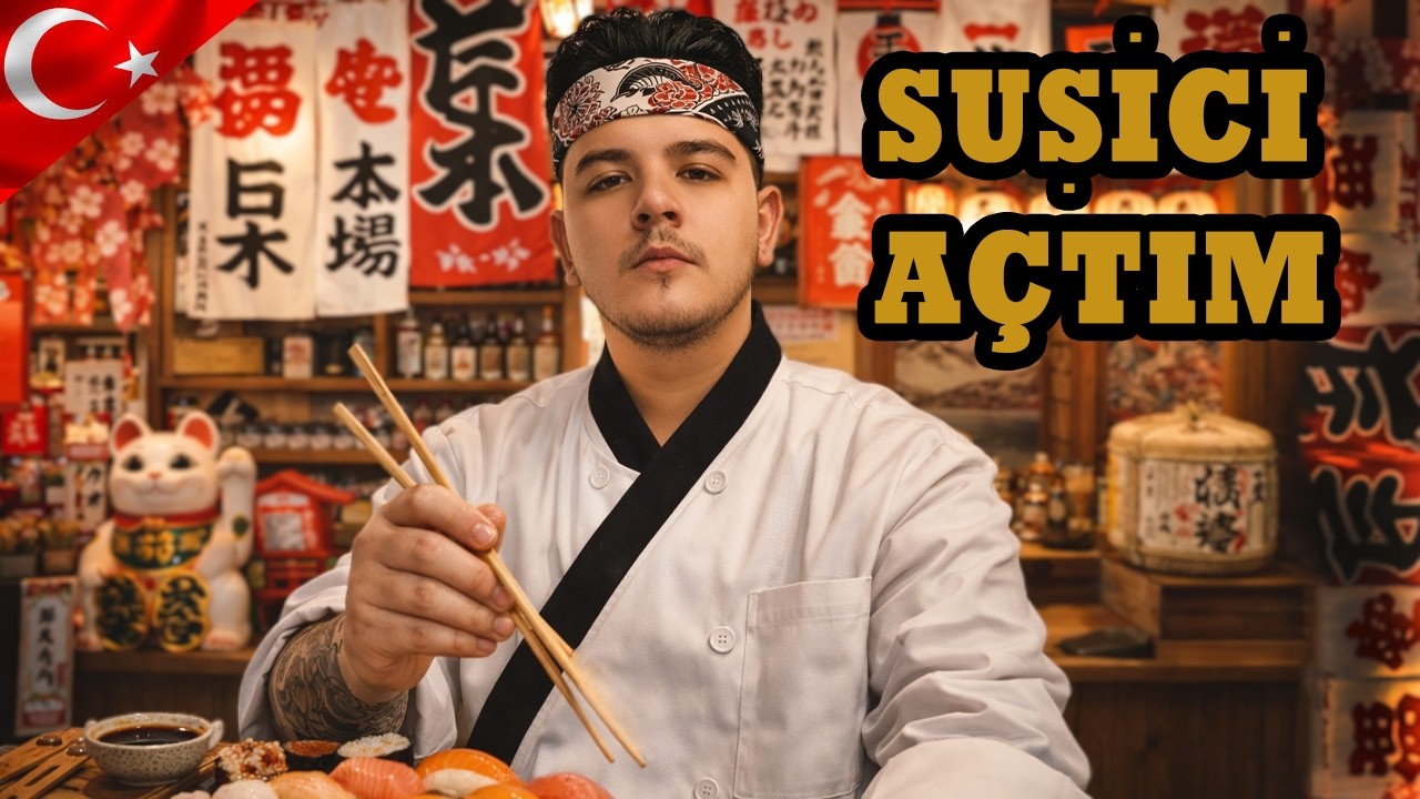 ÇİĞ BALIK RESTORANI AÇTIM // Sushi Simulator // Türkçe
