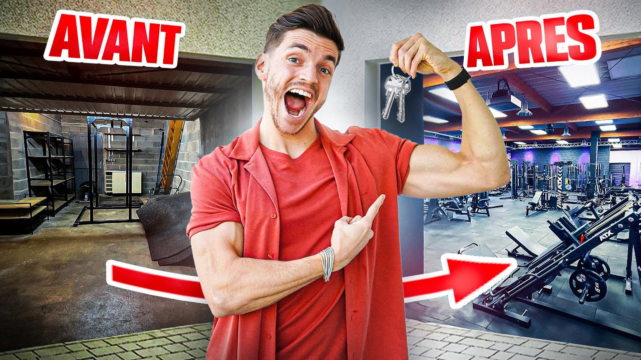 Je transforme mon garage en Home Gym incroyable !