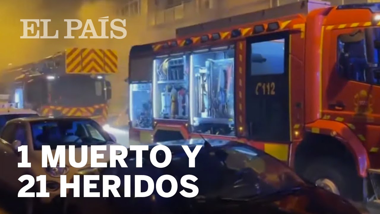 Un muerto y 21 heridos e intoxicados en el incendio de una vivienda en Alcalá de Henares