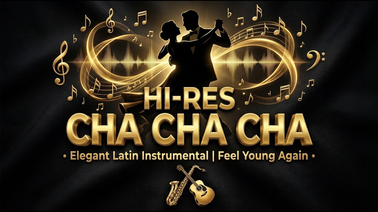 Hi-Res Cha Cha Cha Saxophone & Guitar &ndash; Elegant Latin Instrumental | Feel Young Again 💃🎷作業用BGM