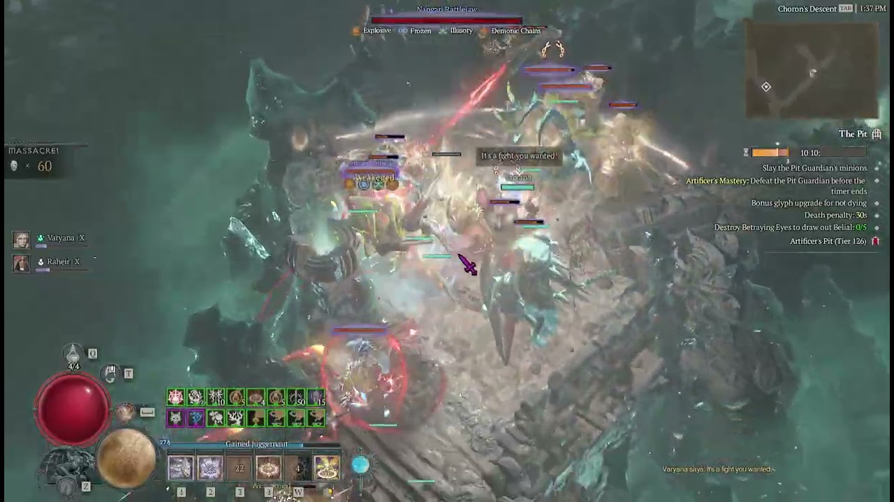 Diablo IV Pit 126 Auradin