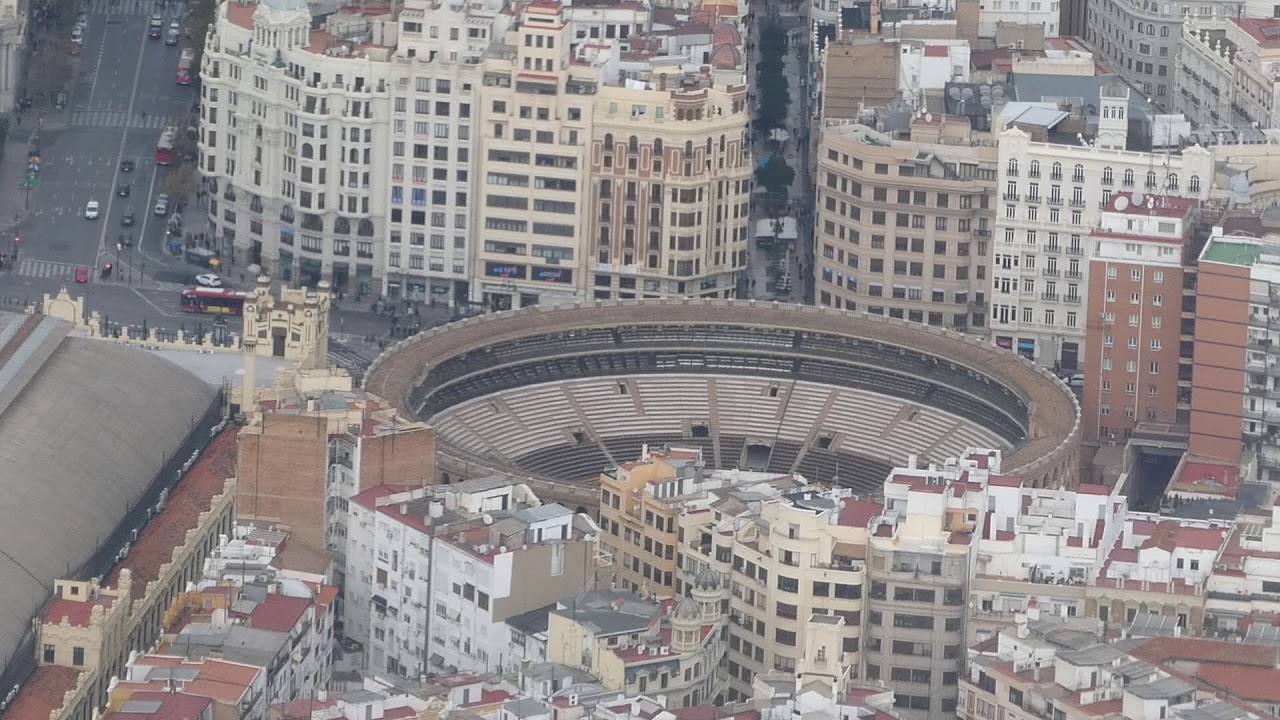 Awesome views while landing in Valencia