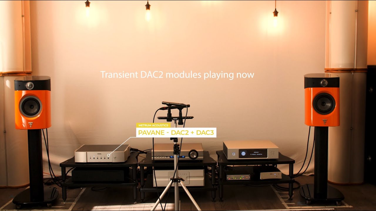 Metrum Acoustics Pavane - DAC2 VS  DAC3 modules + Mutec MC3+ reclocker