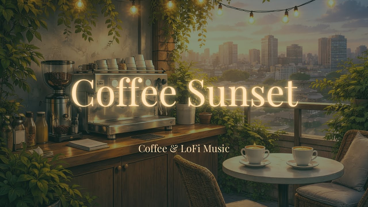 Música lofi para trabajar ☕ concentración y calma al atardecer.