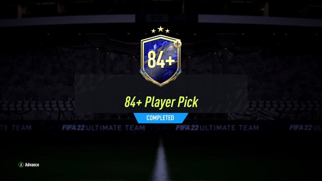 Fifa 22 84+ player pick