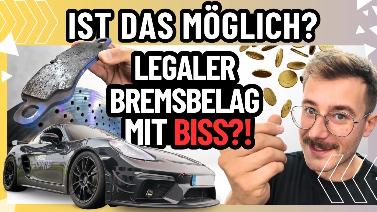 IST DAS MÖGLICH ? Legaler Bremsbelag mit biss ! | Speed Engineering
