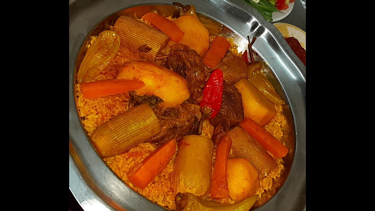 الارز المبوخ من المطبخ الليبي مع مرفت العبيدي 😍🤗