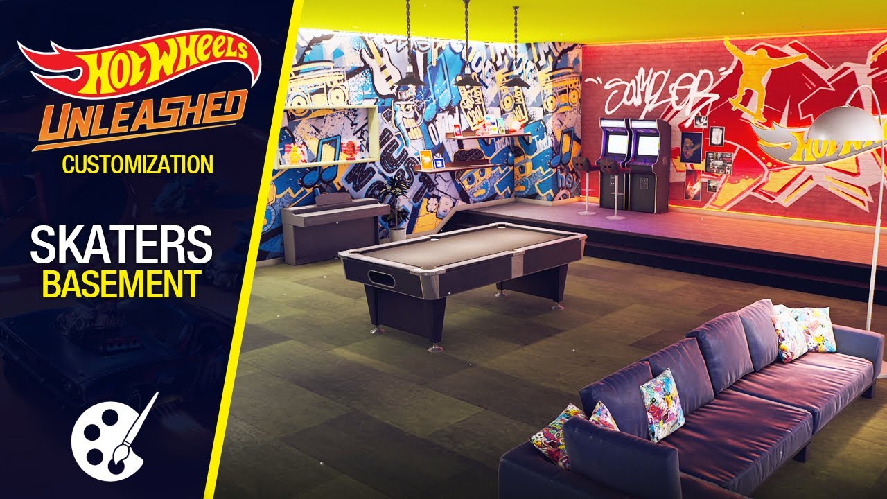 Hot Wheels Unleashed - Skaters Customization Pack: Basement | DLC