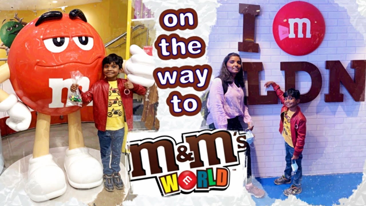 M&M's World London| Tour of Largest Candy Store| பிரம்மாண்ட சாக்லேட் World in Tamil| UK தமிழ் Vlog