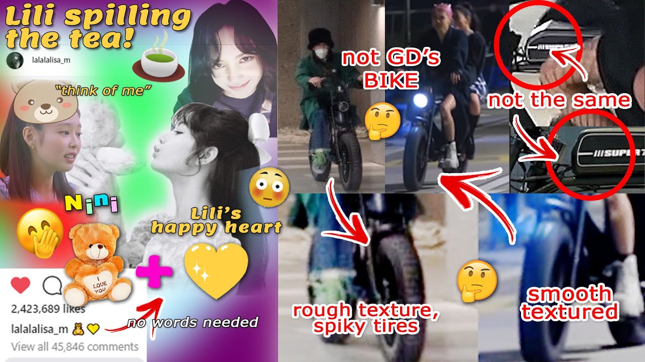 Lisa Spilling the Tea!😲☕ | while the BIKE might NOT be GD's🤔🧐 #JENLISA