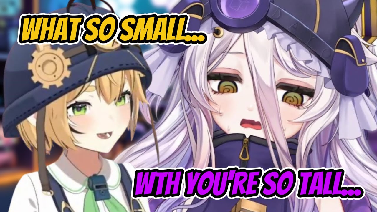 Henya and Dooby talks about their heights