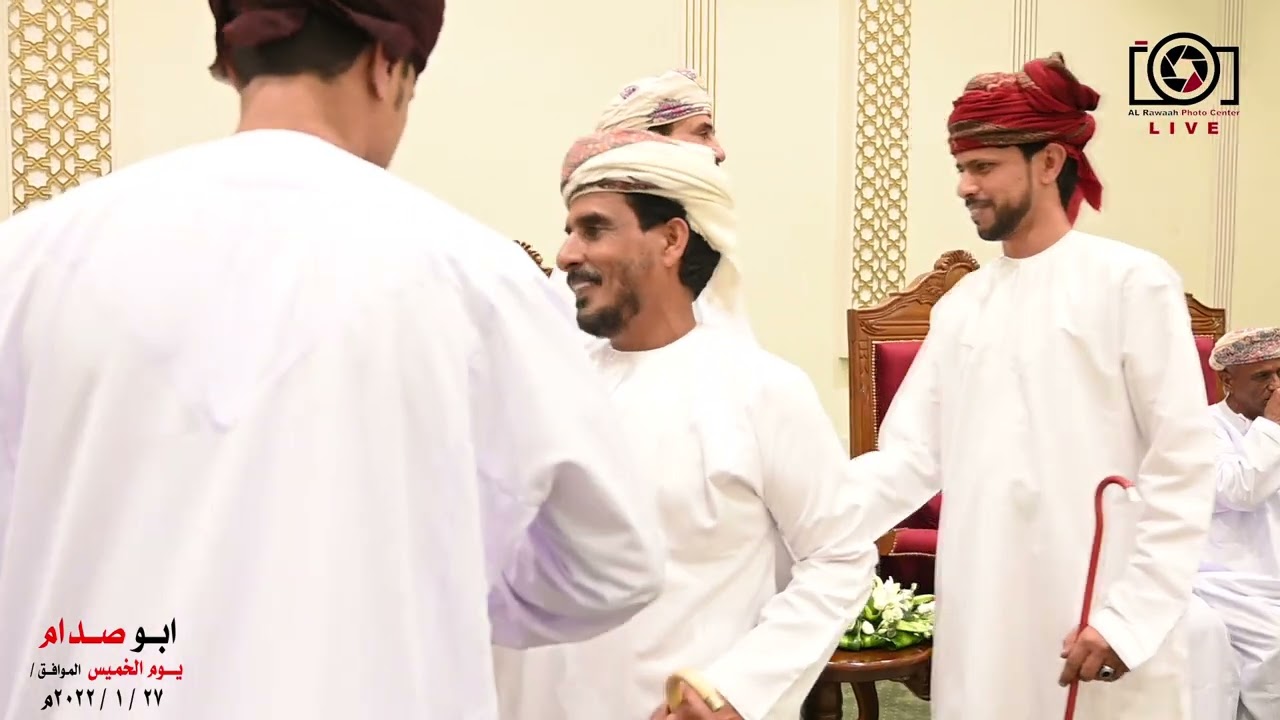 حفل الاستقبال للعريس الشيخ مسلم بن أحمــد بن علي أحدوت جعبوب ابو صدام