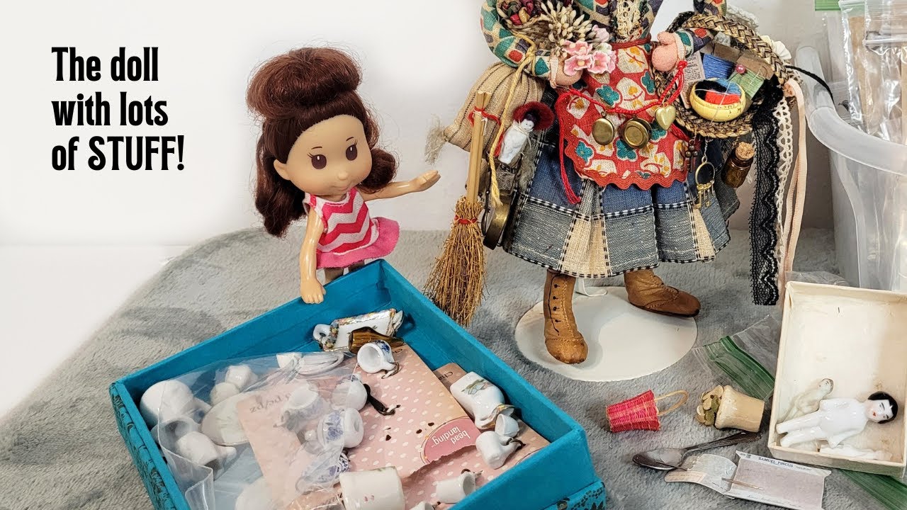 The Doll with Trinkets, Knickknacks and Wares!