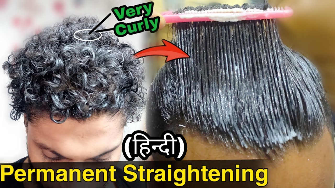 Hair Straightening / Smoothening /  Rebounding of- Loreal X- tenso Smoothening Full Tutorial 2021 !