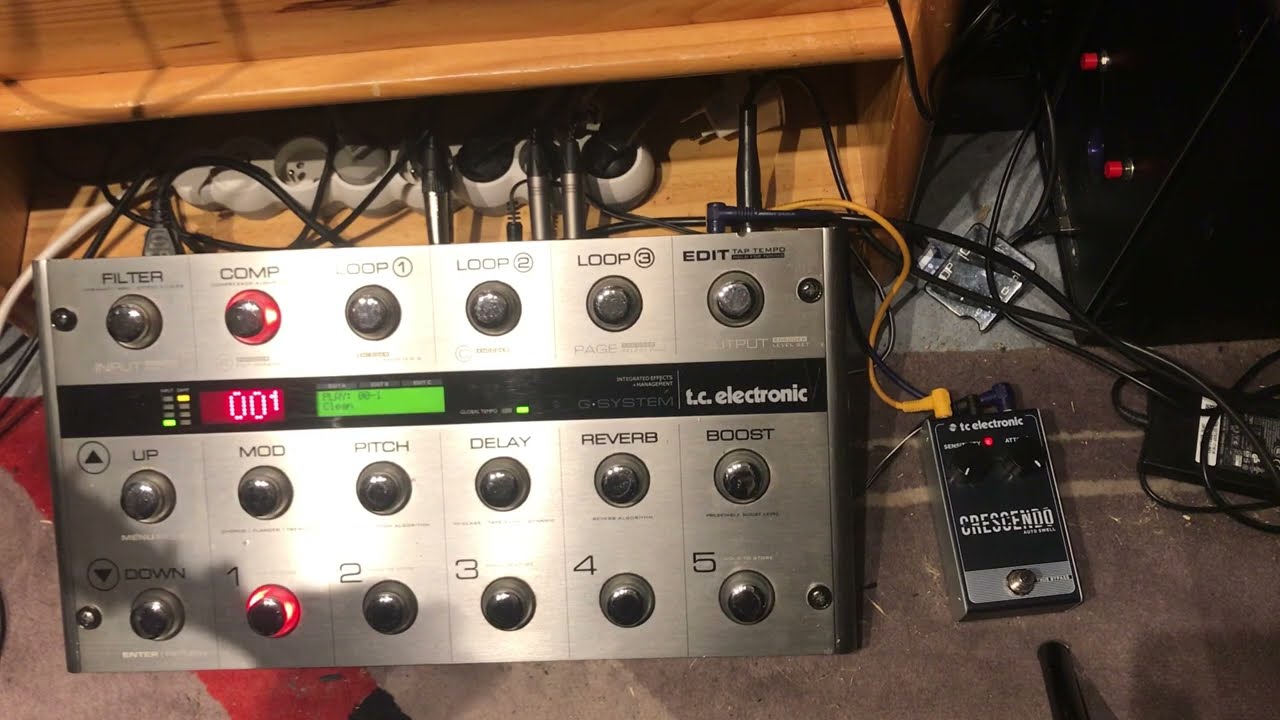 Démo g system TC Electronic - L'arme ultime !