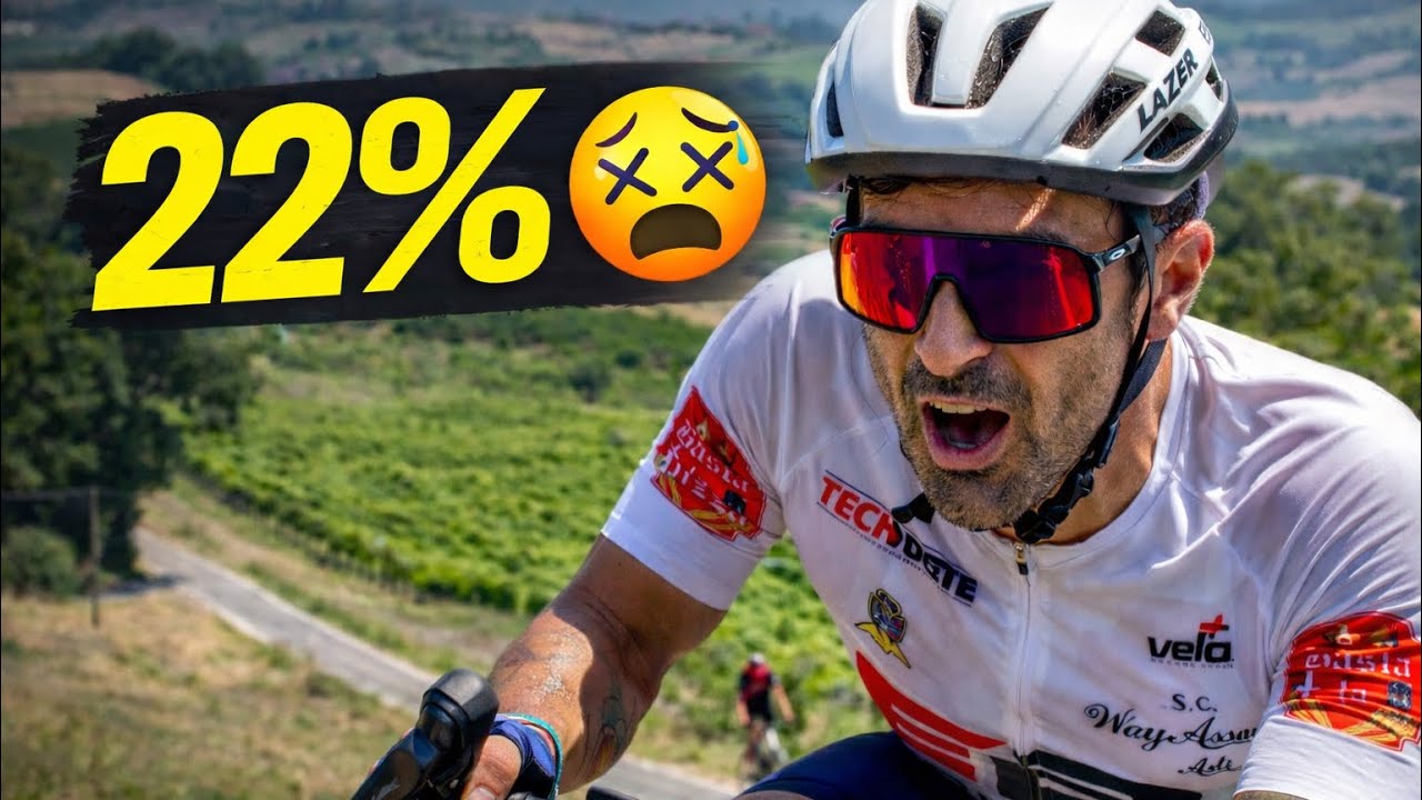 Strada Balfredo in bici | Strappo al 15% – salita in tempo reale (POV)