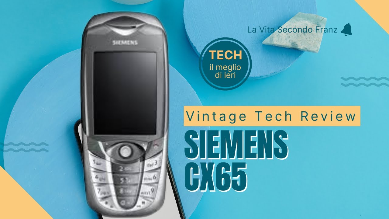 📱 Siemens CX65 – Il Camera Phone Che Poteva Sfondare (Ma Non Lo Fece) 📷🔥