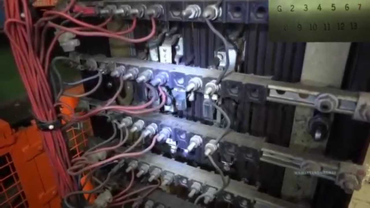 OLD 1970s OTIS elevator machinery - lift motor room tour