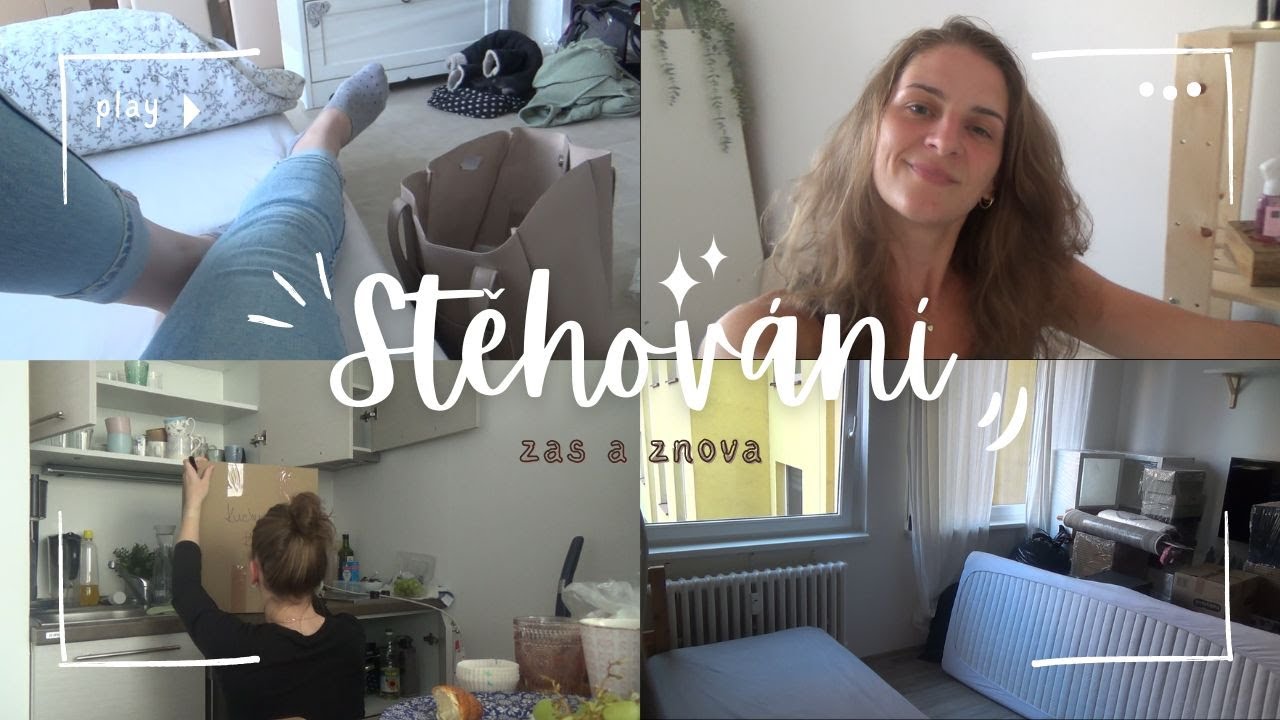 Už jsem zase tady #stěhování #vlog
