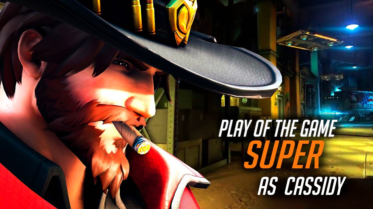 Шериф здесь – Супер Кэссиди! Лучший момент матча! [Топ-500 20-го сезона Overwatch 2]