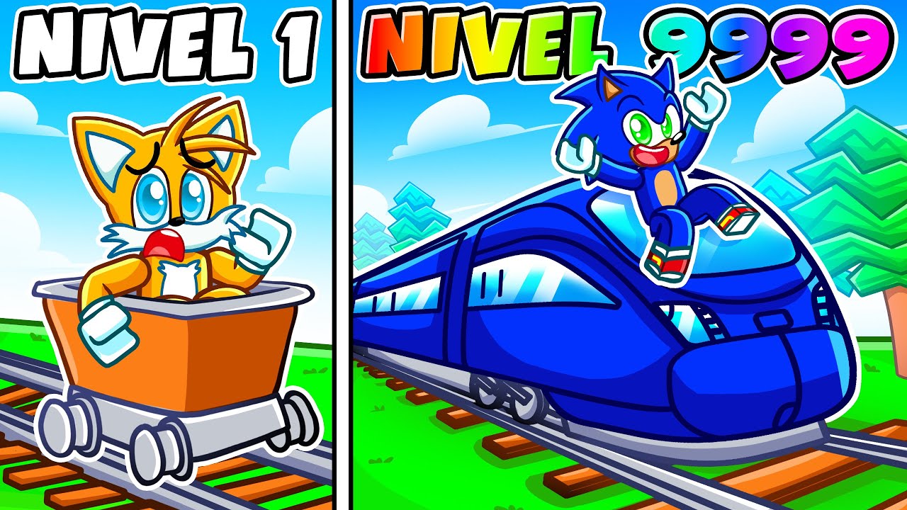 Pasé de TREN NOOB a TREN PRO en Roblox!