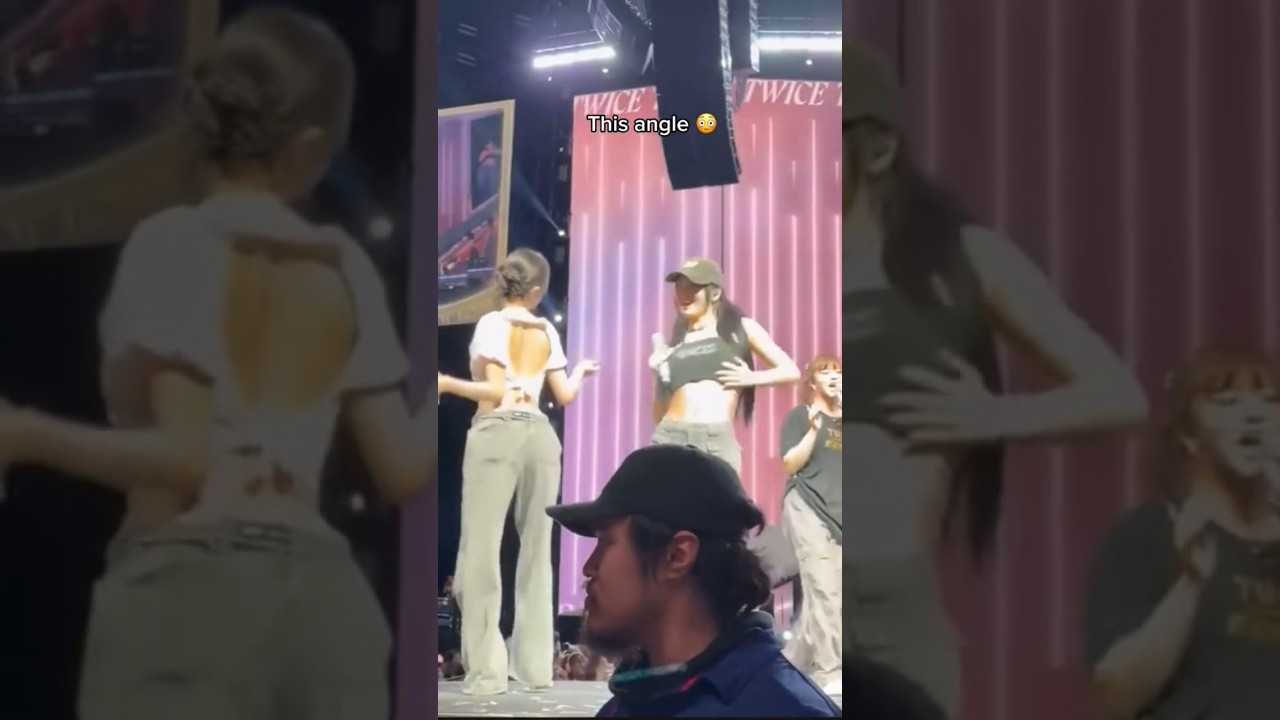even the security guard can&rsquo;t resist them 🙈😭 #twice #twiceedit #kpopedit #mina #momo