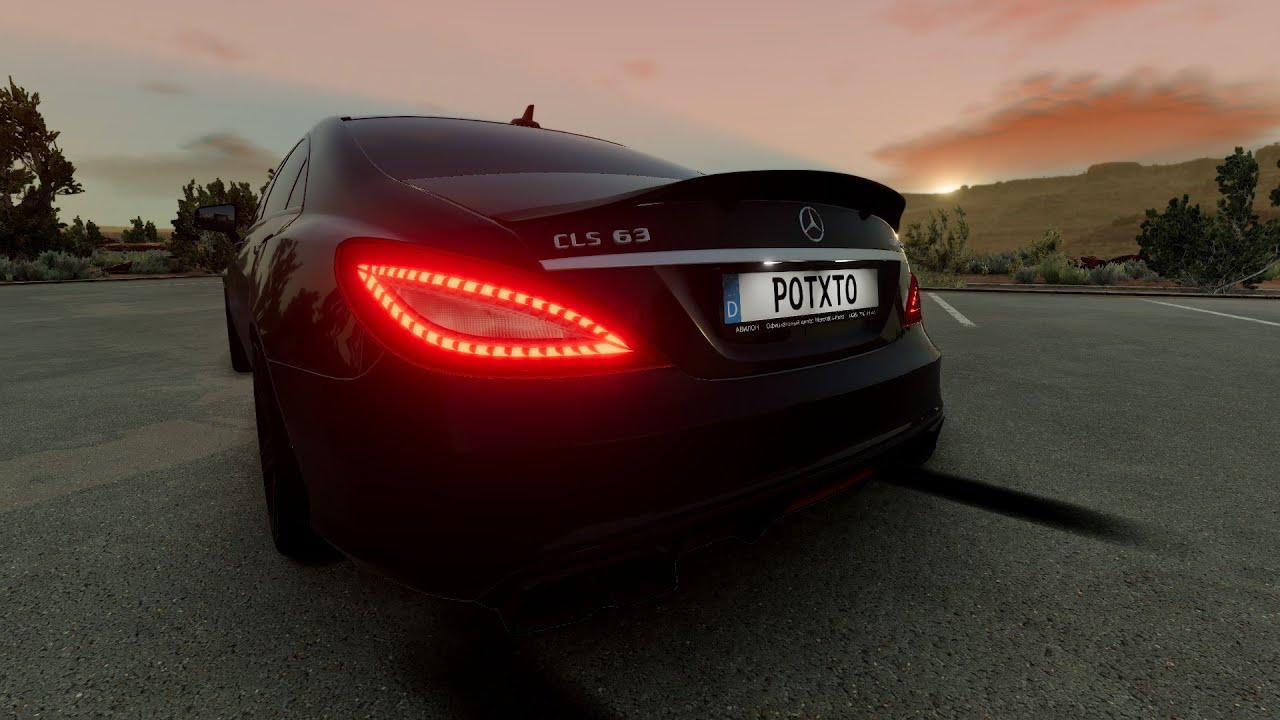 Is This FREE Mercedes CLS 63 AMG the BEST BeamNG Mod Ever Made?! 😱 (Insane Details + Working Radio)