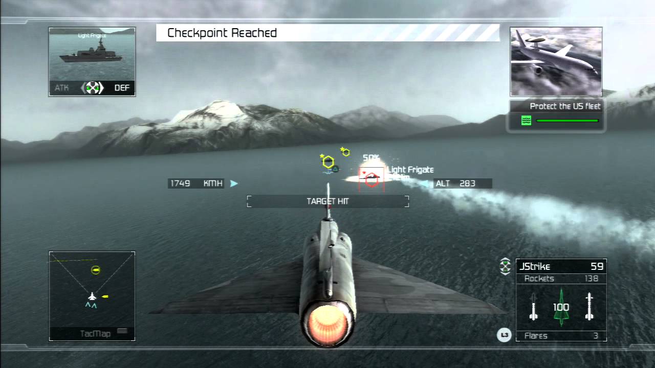 Tom Clancy's H.A.W.X.  |  Mission 8  | Operation Ulysses