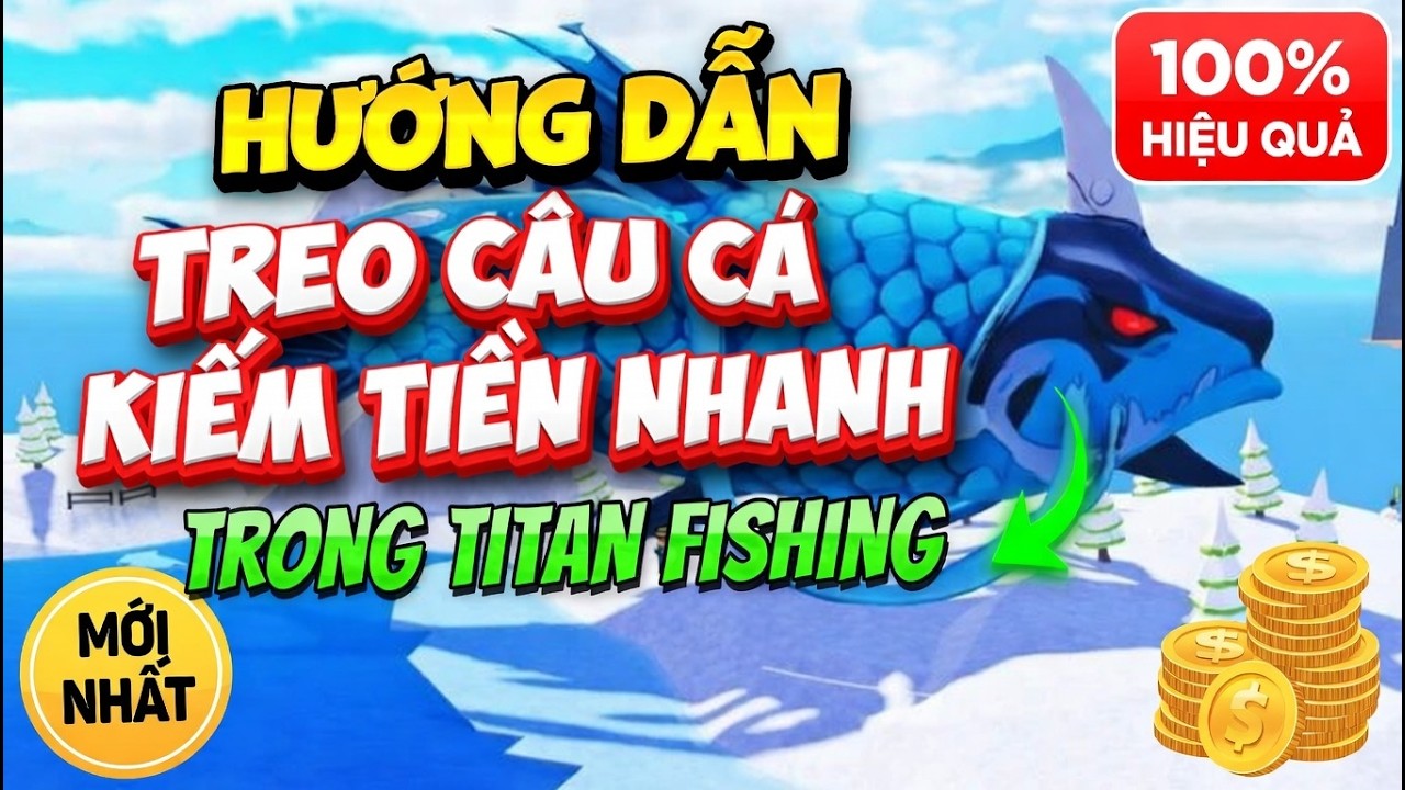[ TiTan Fishing ] Cách Treo Câu Cá Tự Động Farm Siêu Nhanh