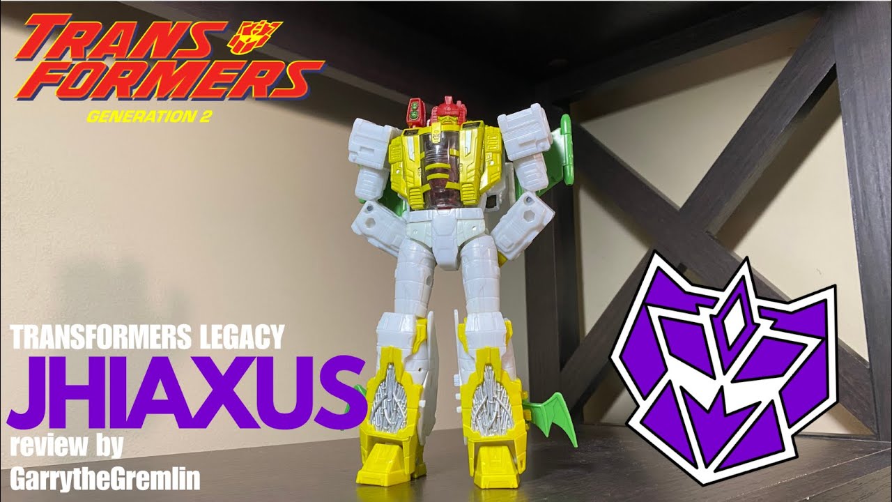 GOOD... but WEIRD? Transformers Legacy G2 Universe JHIAXUS review by GarrytheGremlin