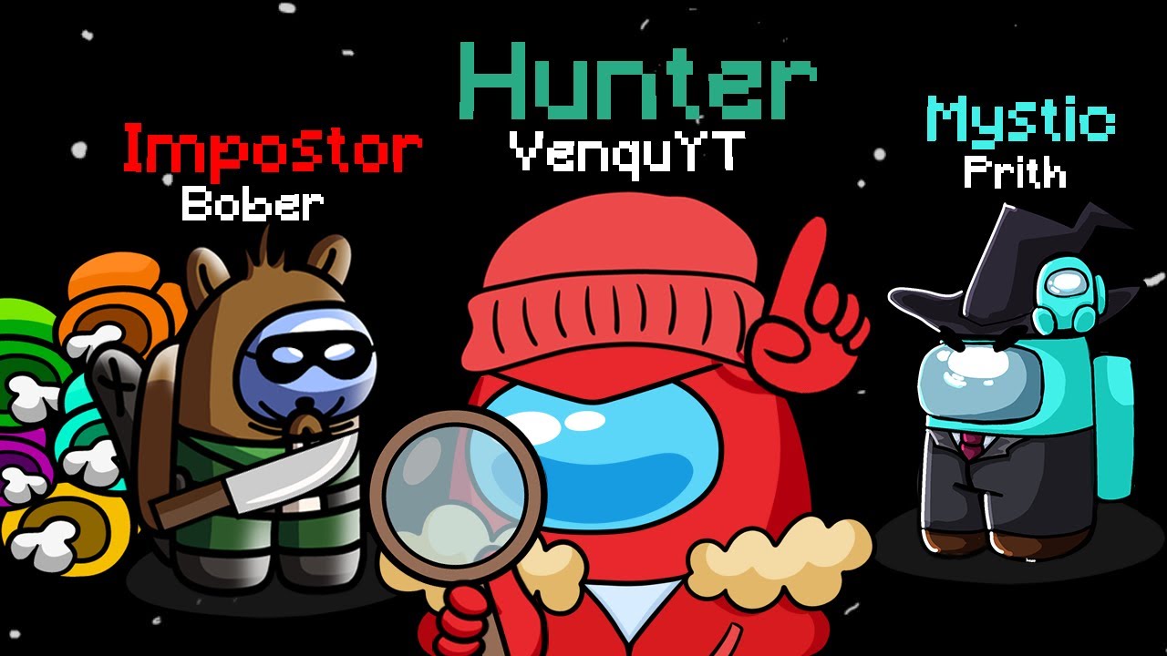 NOWA ROLA HUNTER w AMONG US na TOU!