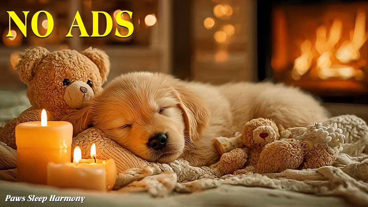 Deep Sleep Music for Dogs 🐶 Anti-Separation Anxiety Relief🐶🎵Deep Sleep💖No Ads
