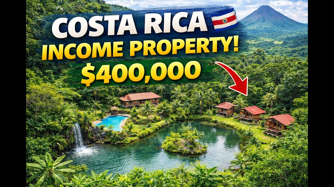 $400k house/ pond for sale in Costa Rica, exotic rare birds,  near la Fortuna -Arenal volcano -lake