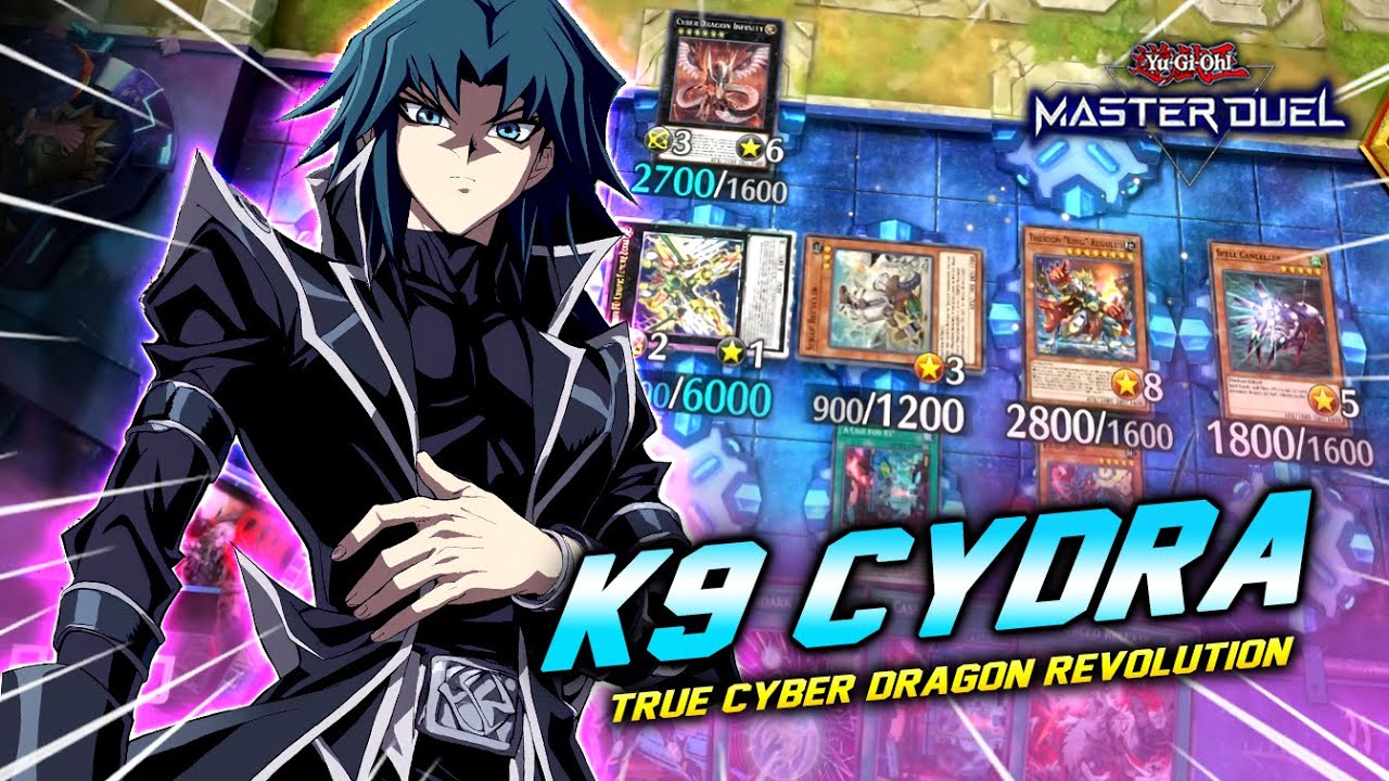 NEW CYBER DRAGON K9 COMBO IS BRUTAL - EPIC GAMEPLAY! [Master Duel]
