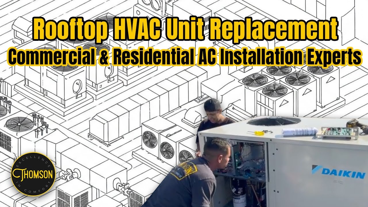 Rooftop HVAC Unit Replacement | Commercial & Residential AC Installation Experts