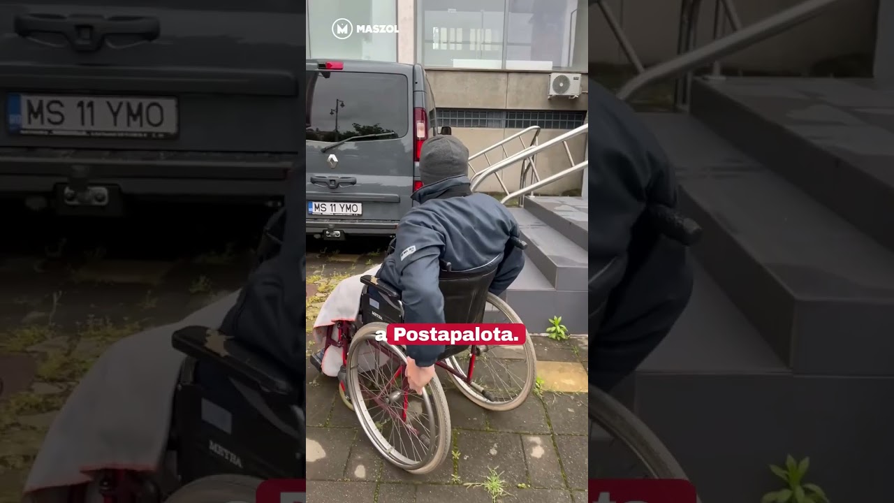 Egy mozg&aacute;skorl&aacute;tozott mindennapjai Marosv&aacute;s&aacute;rhelyen