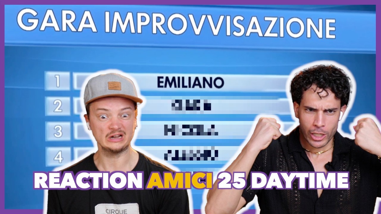Classifica IGNOBILE di Improvvisazione 😡 Amici 25 Serale Daytime ep 3
