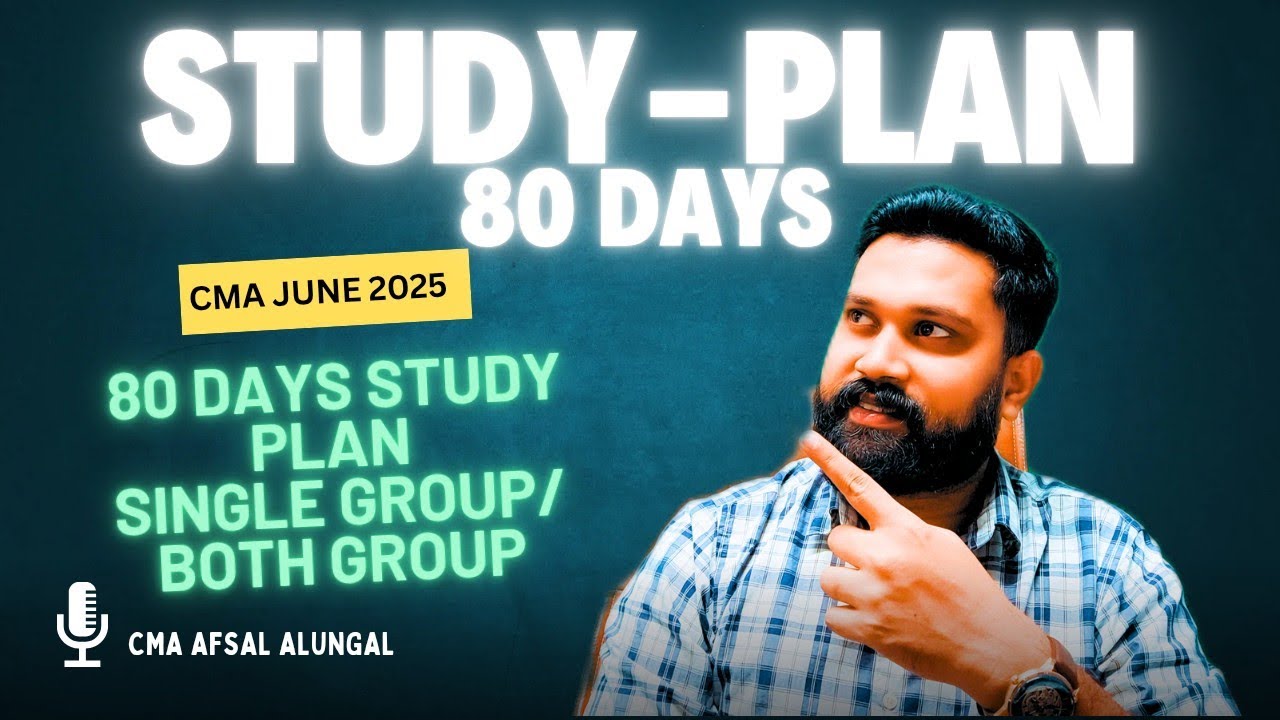 Study plan 🔥❤️🙏for June 2025 CMA exam