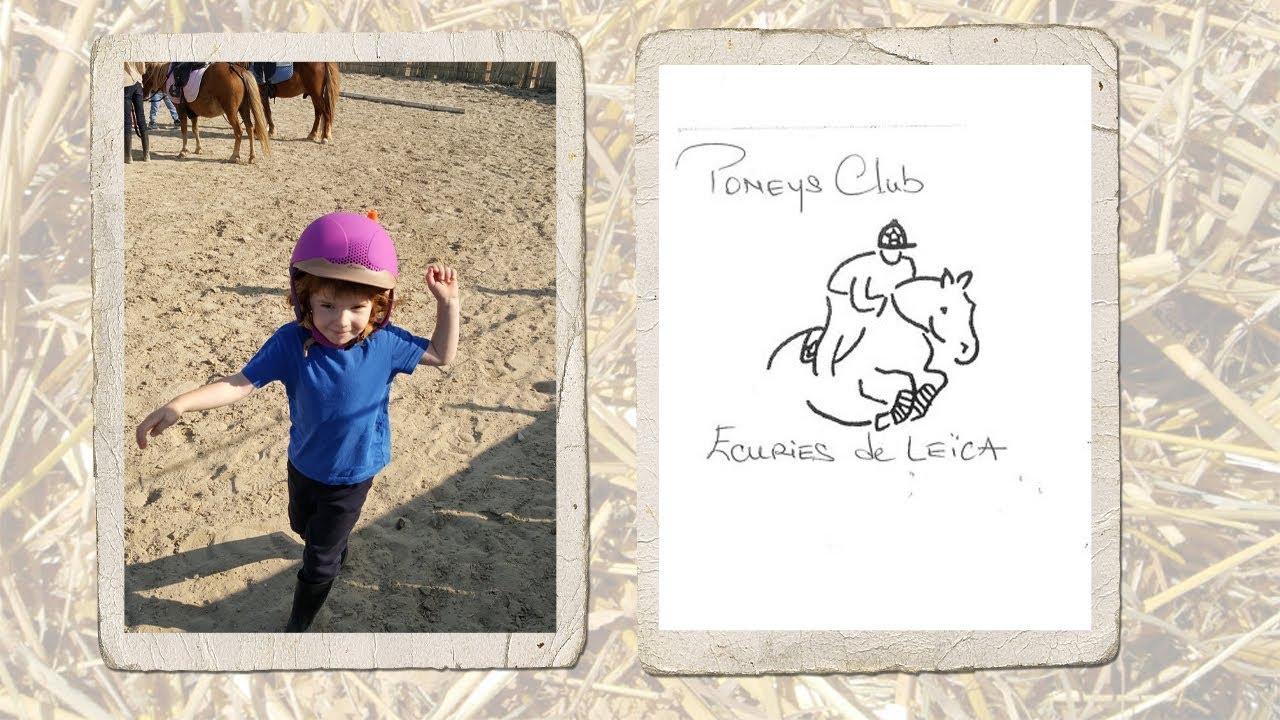 Zoé-Lee au poney club de LEICA