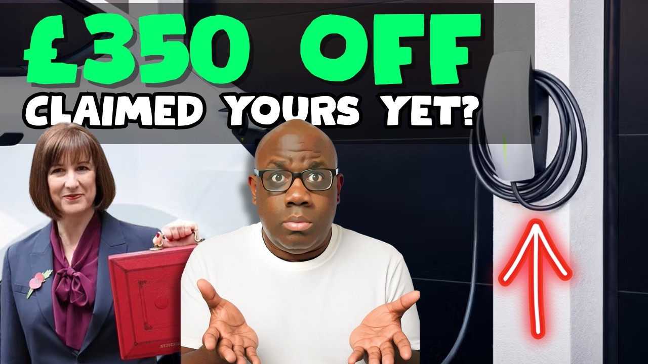 &pound;350 Government Grant Cuts EV Charger Costs -  How to Claim