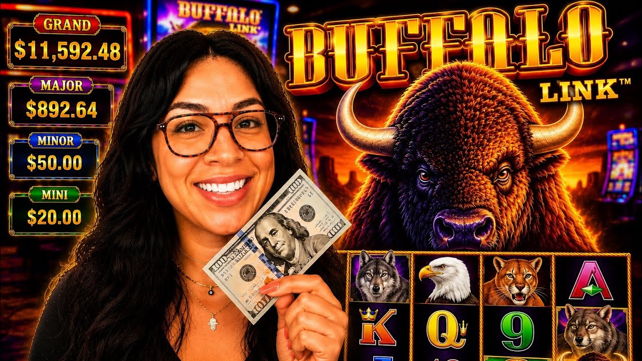 I USED MY LUCKY TICKET TO PLAY BUFFALO LINK