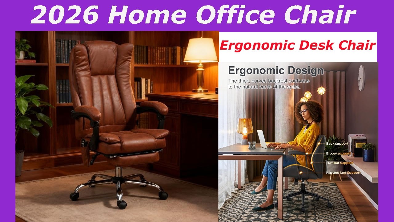 2026 Home Office Chair | Ergonomic Desk Chair! Reviews & Buying Guide! Top 5 - Ultimate Buying Guide