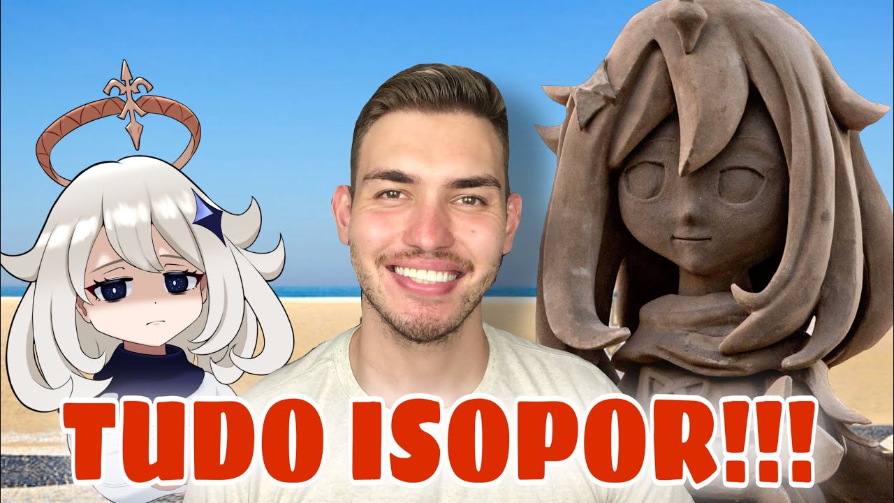 ESCULTURA GIGANTE SÓ DE ISOPOR!!! 😱