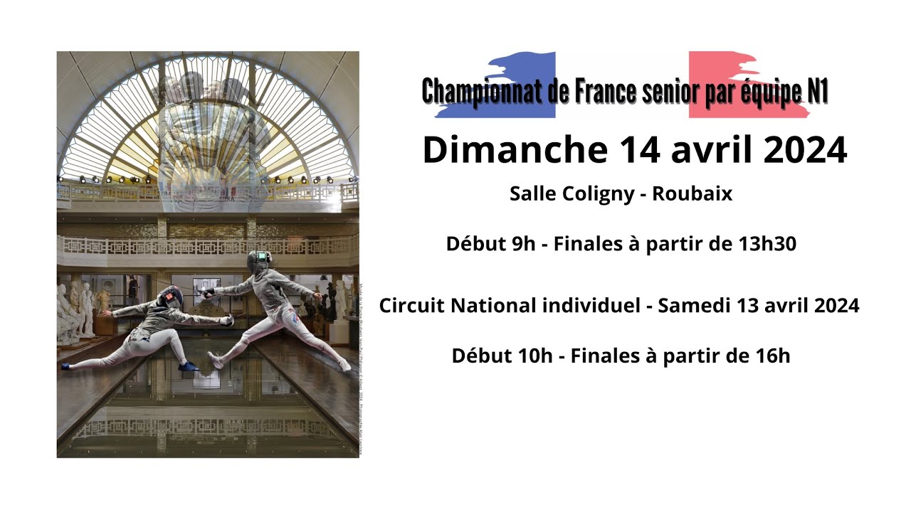 Piste 1 - Championnat de France N1 Equipe - jour 2