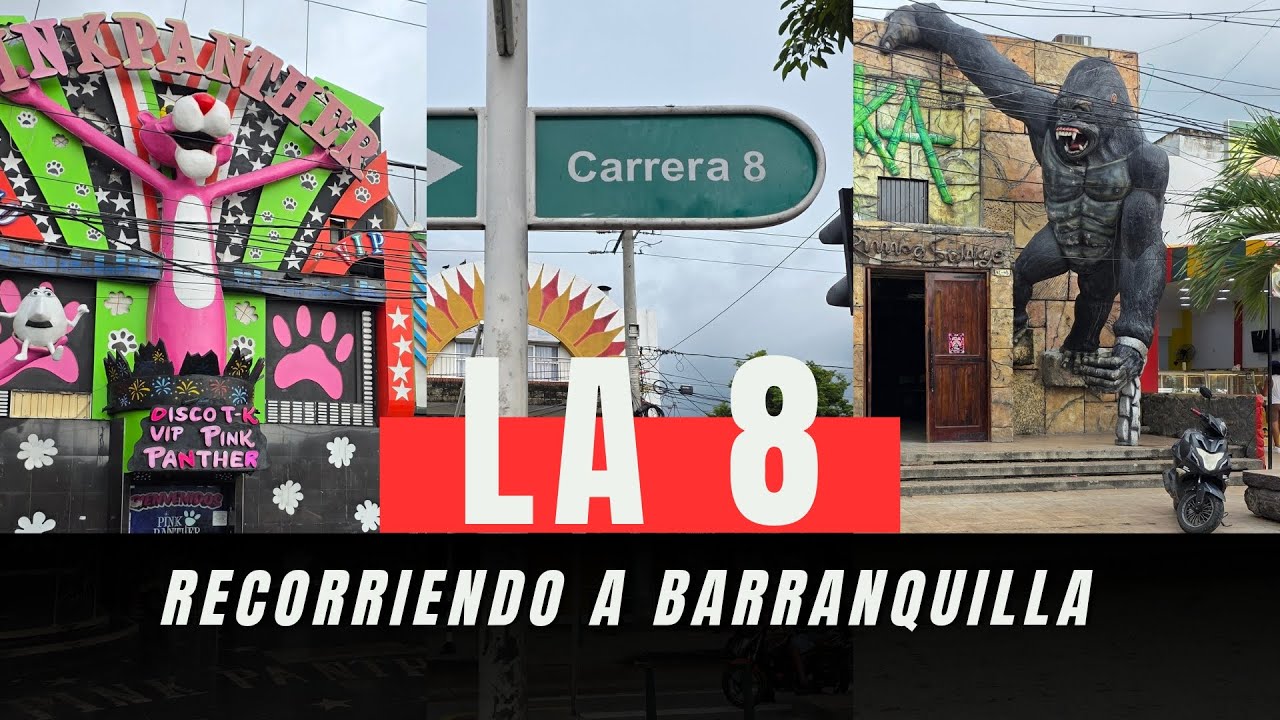 🔥 La Ocho de Barranquilla: La calle donde la rumba nunca duerme 🎶🌙