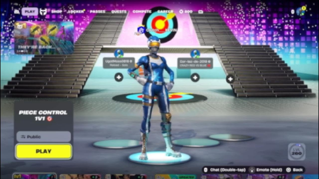 Destroying people in 1v1s