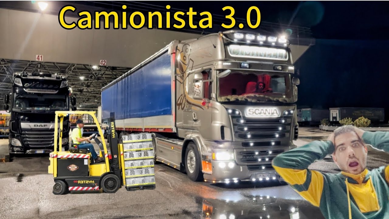 Ultimi viaggi con questo scania 🤭🤭🤭 novità in arrivo 😉